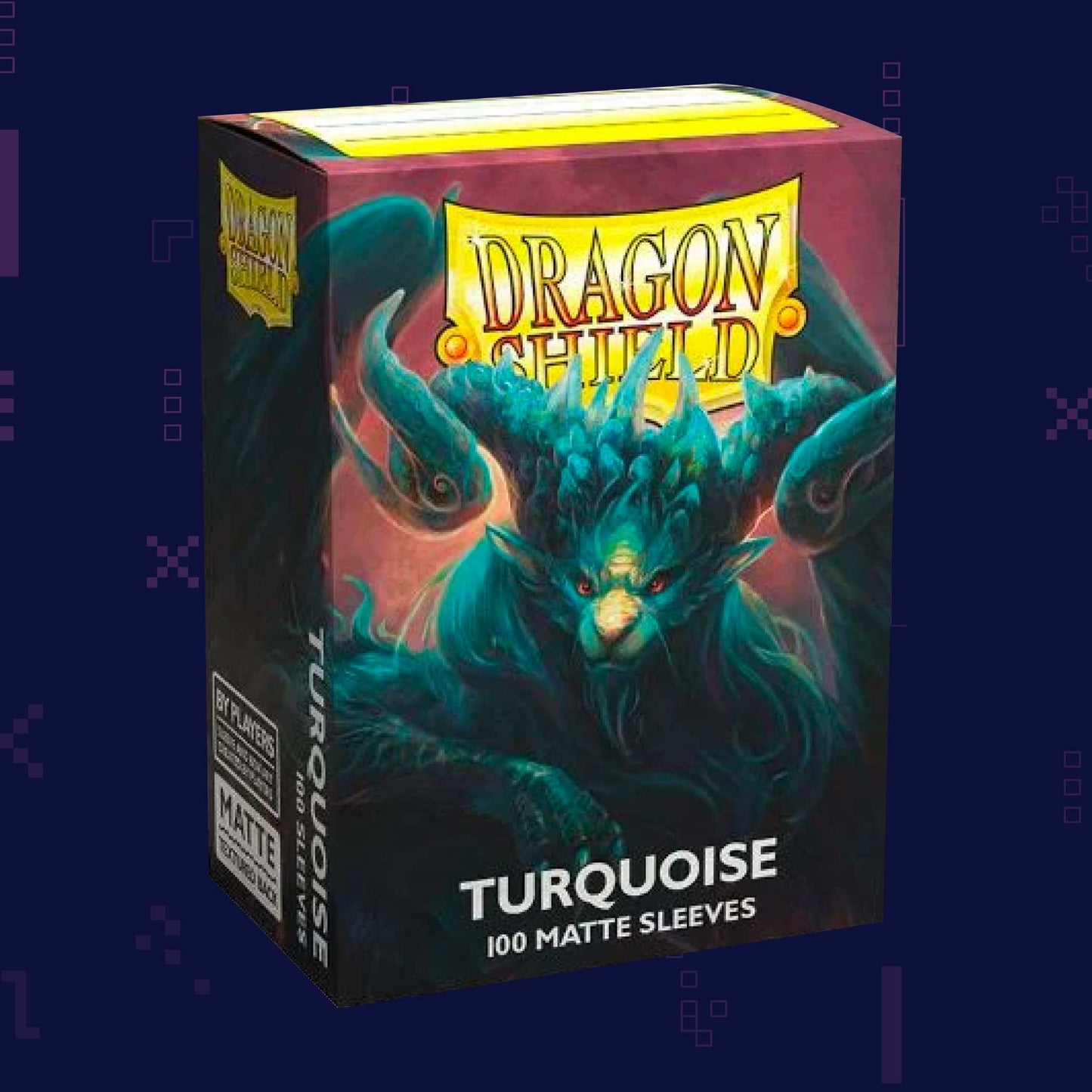 Dragon Shield – Matte Standard Size Sleeves (100 Pack) – Turquoise