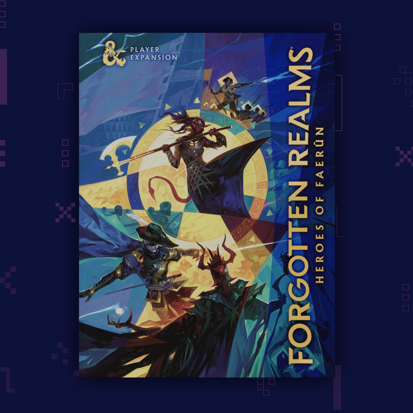 Dungeons & Dragons - Forgotten Realms Heroes of Faerun Players Guide - Alternate Cover