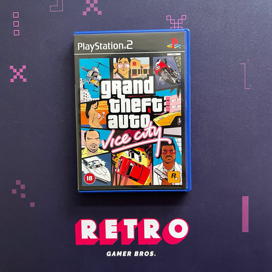 Grand Theft Auto: Vice City - PS2 Game