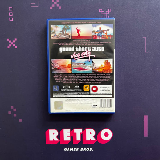 Grand Theft Auto: Vice City - PS2 Game