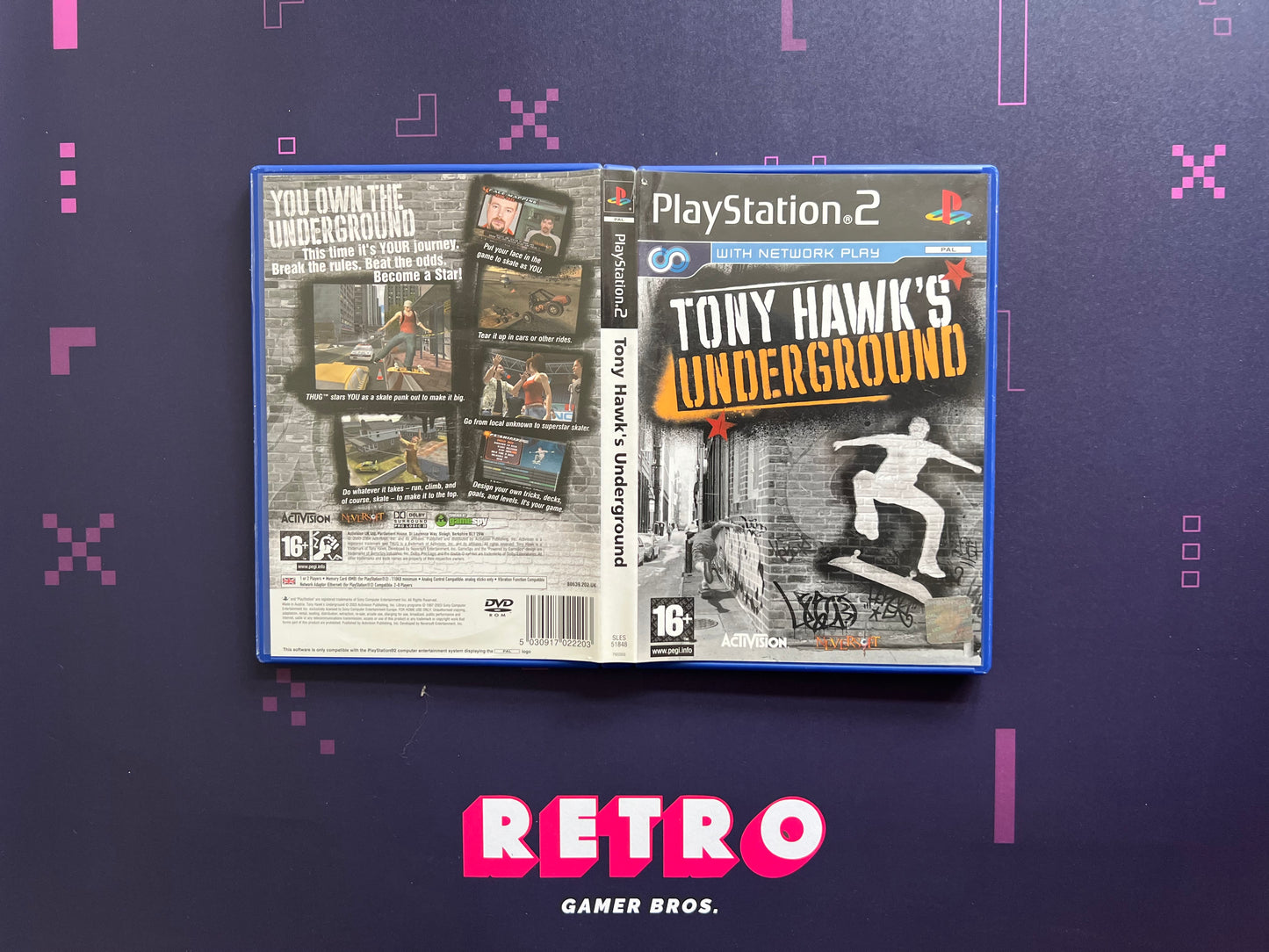 Tony Hawk's Underground - PS2 Game
