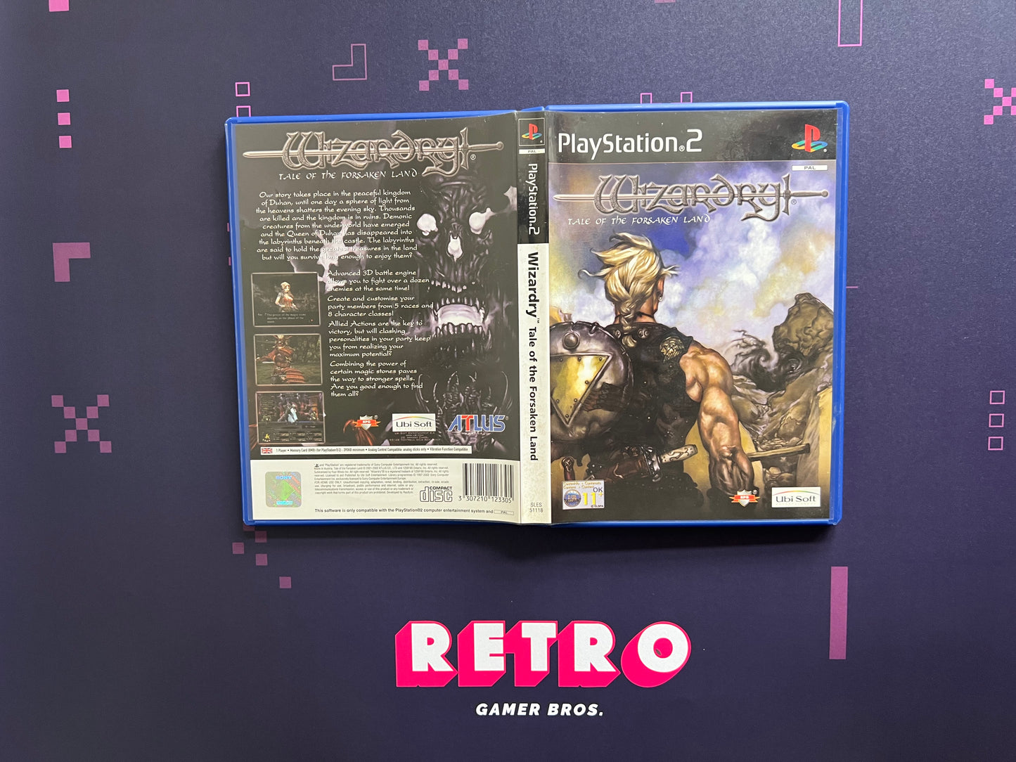 Wizardry: Tale of the Forsaken Land - PS2 Game