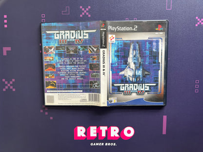 Gradius III and IV - PS2 Game