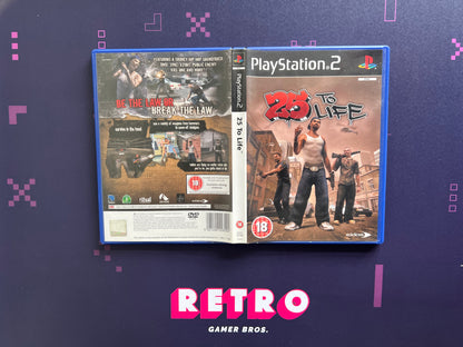 25 To Life - PS2 Game