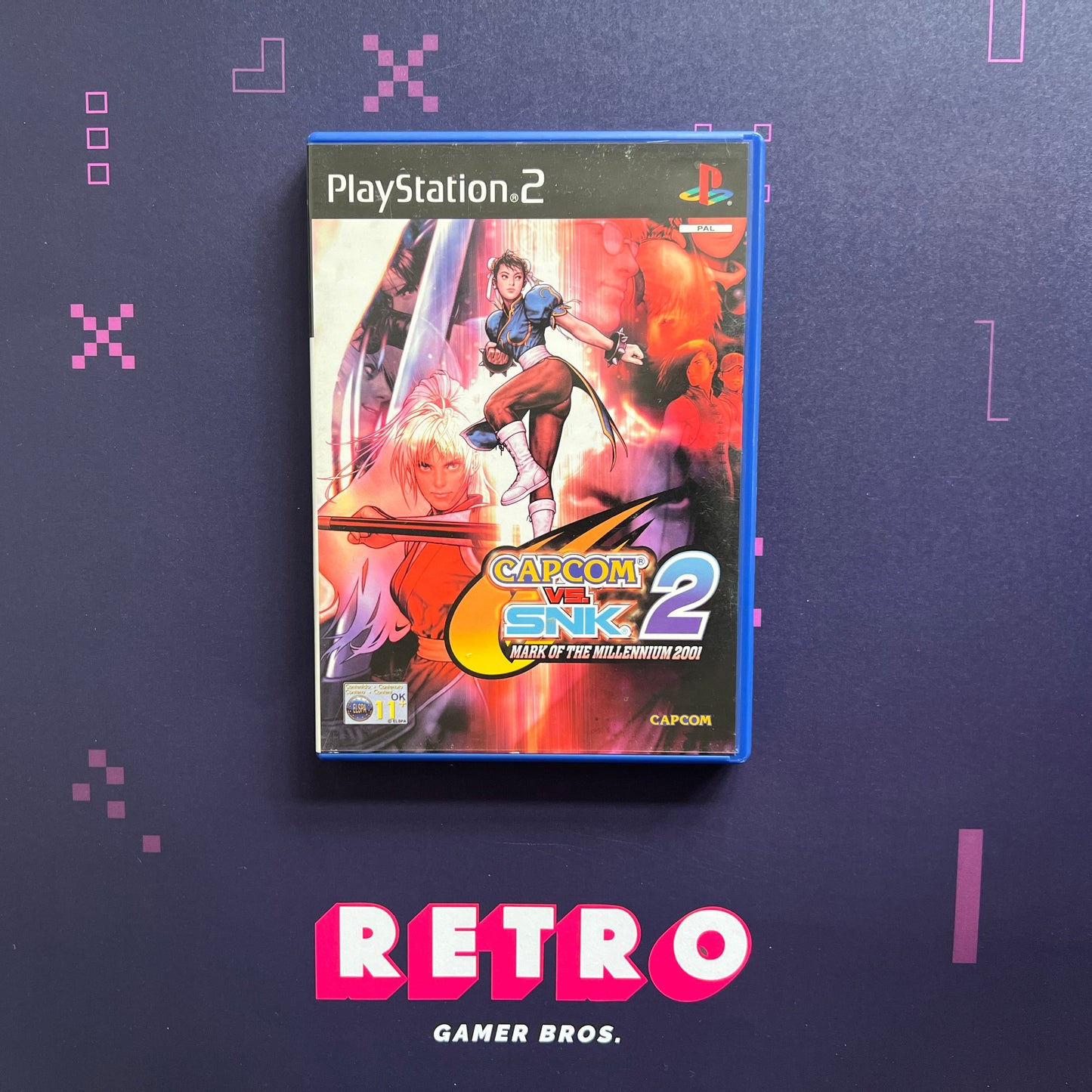 Capcom vs. SNK 2: Mark of the Millennium 2001 - PS2 Game