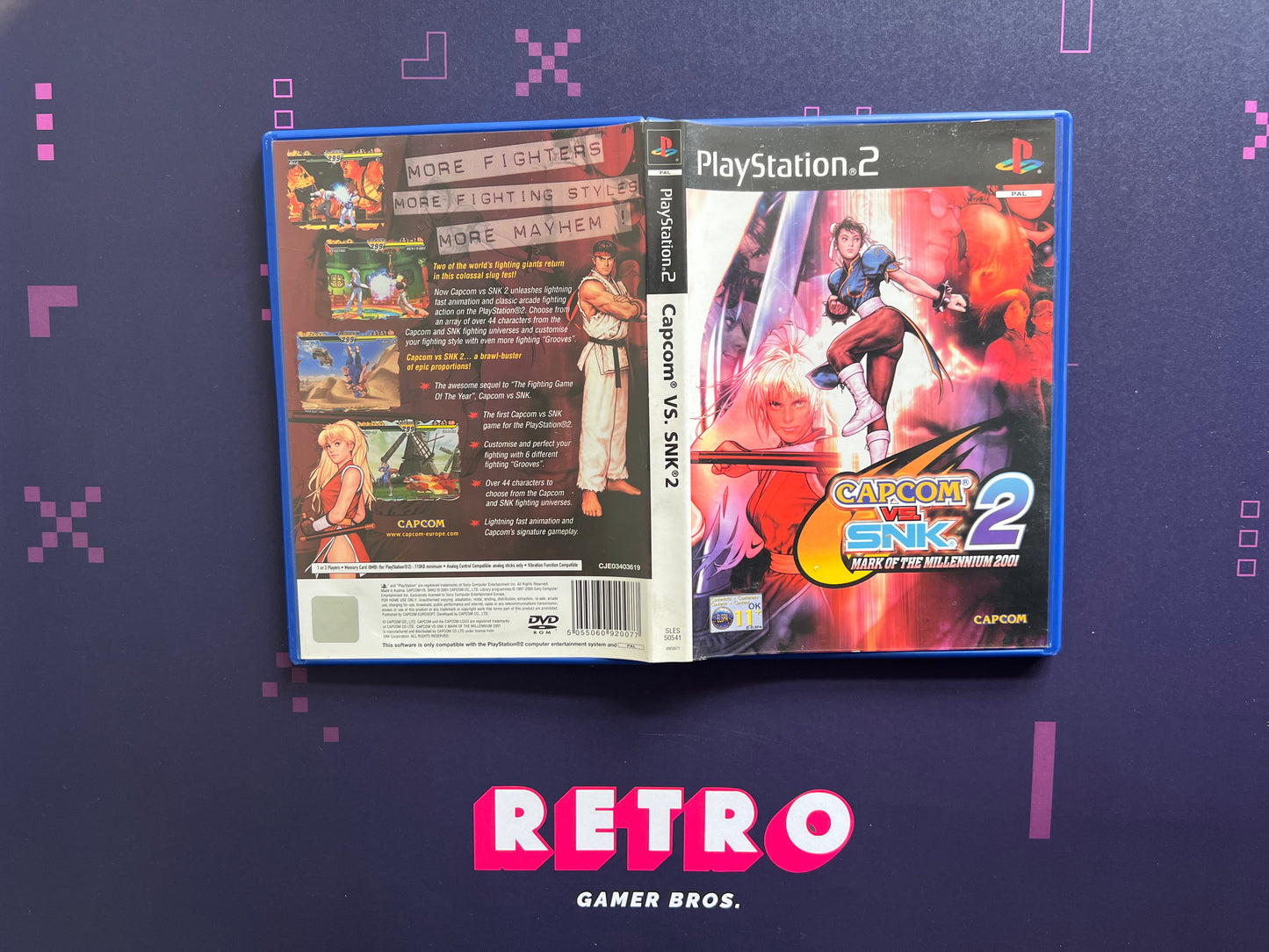 Capcom vs. SNK 2: Mark of the Millennium 2001 - PS2 Game