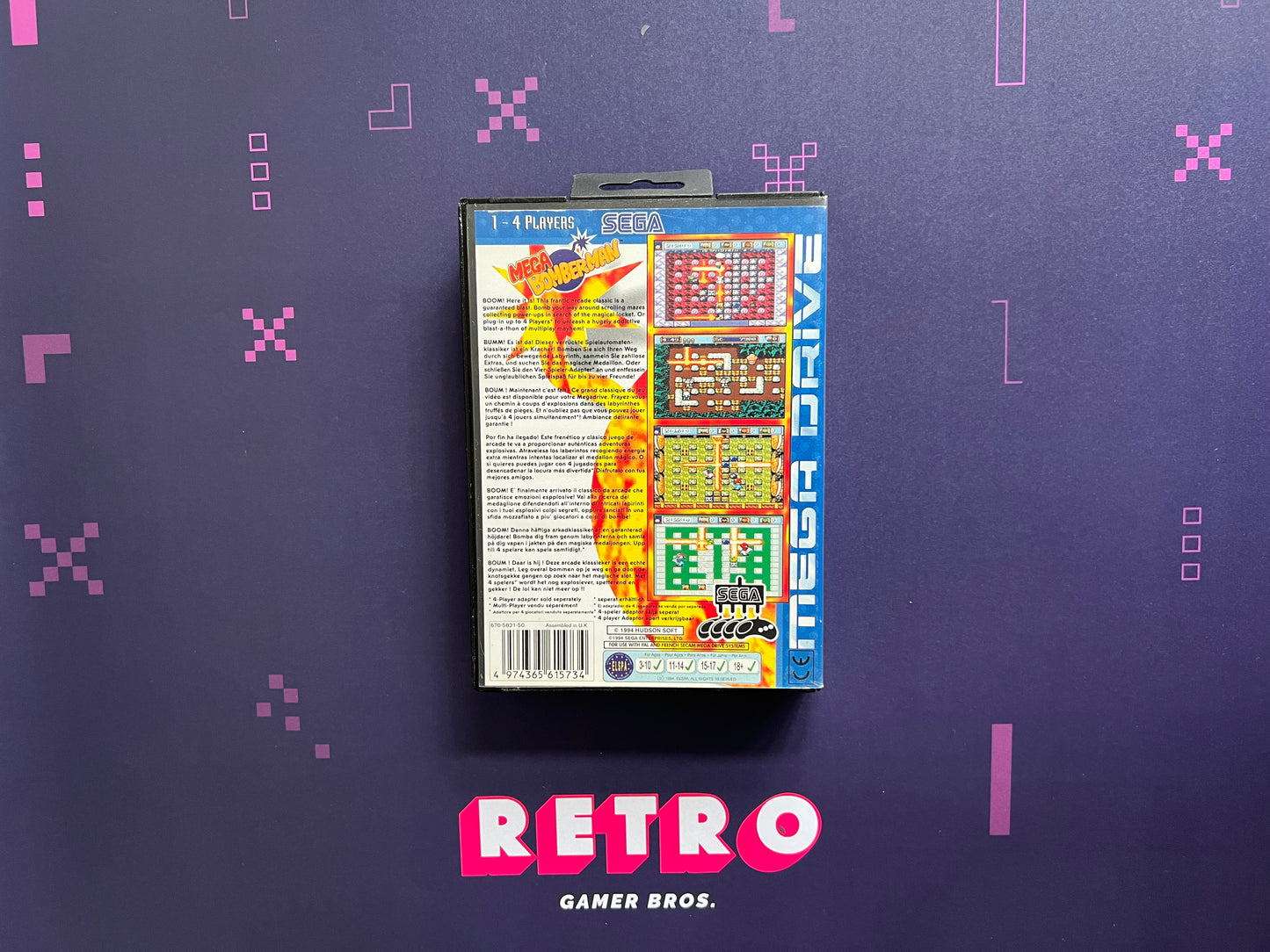 Mega Bomberman - Sega Mega Drive Game