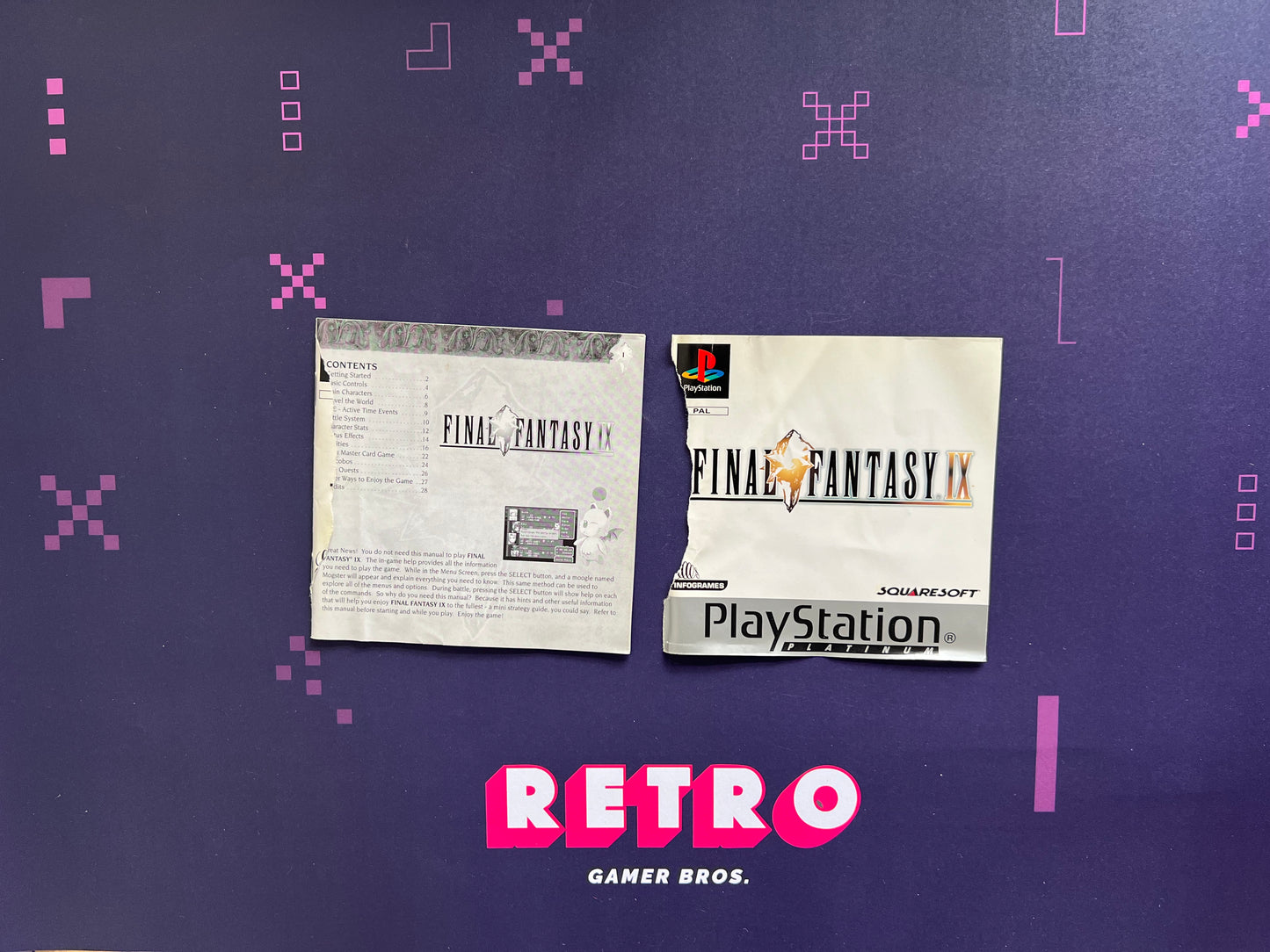 Final Fantasy IX - PS1 Game