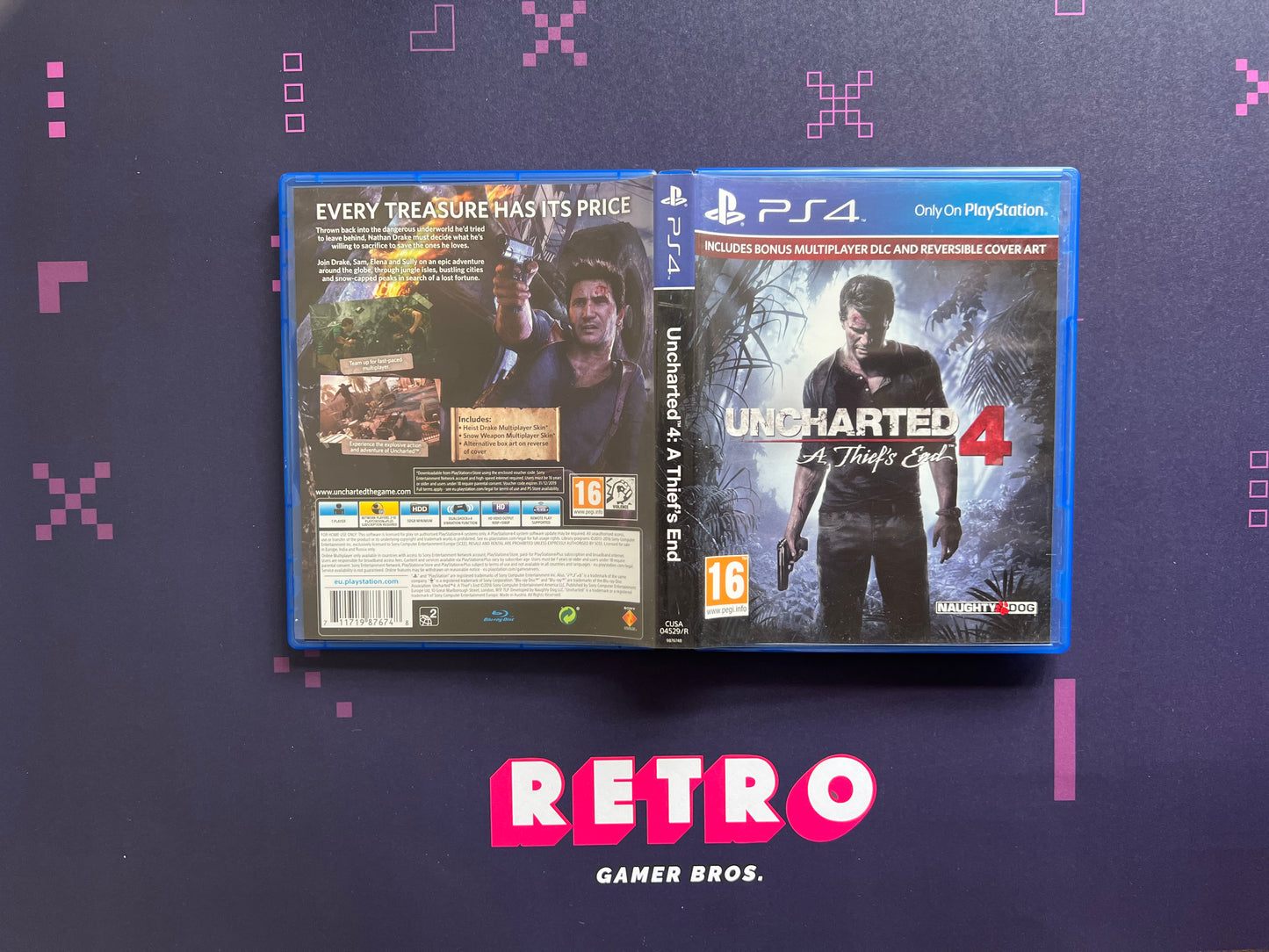Uncharted 4: A Thief's End - PS4 Game