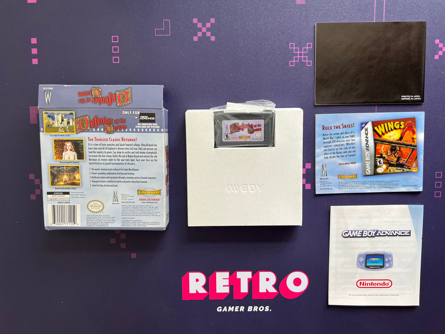 Defender of the Crown - Game Boy Advance Game