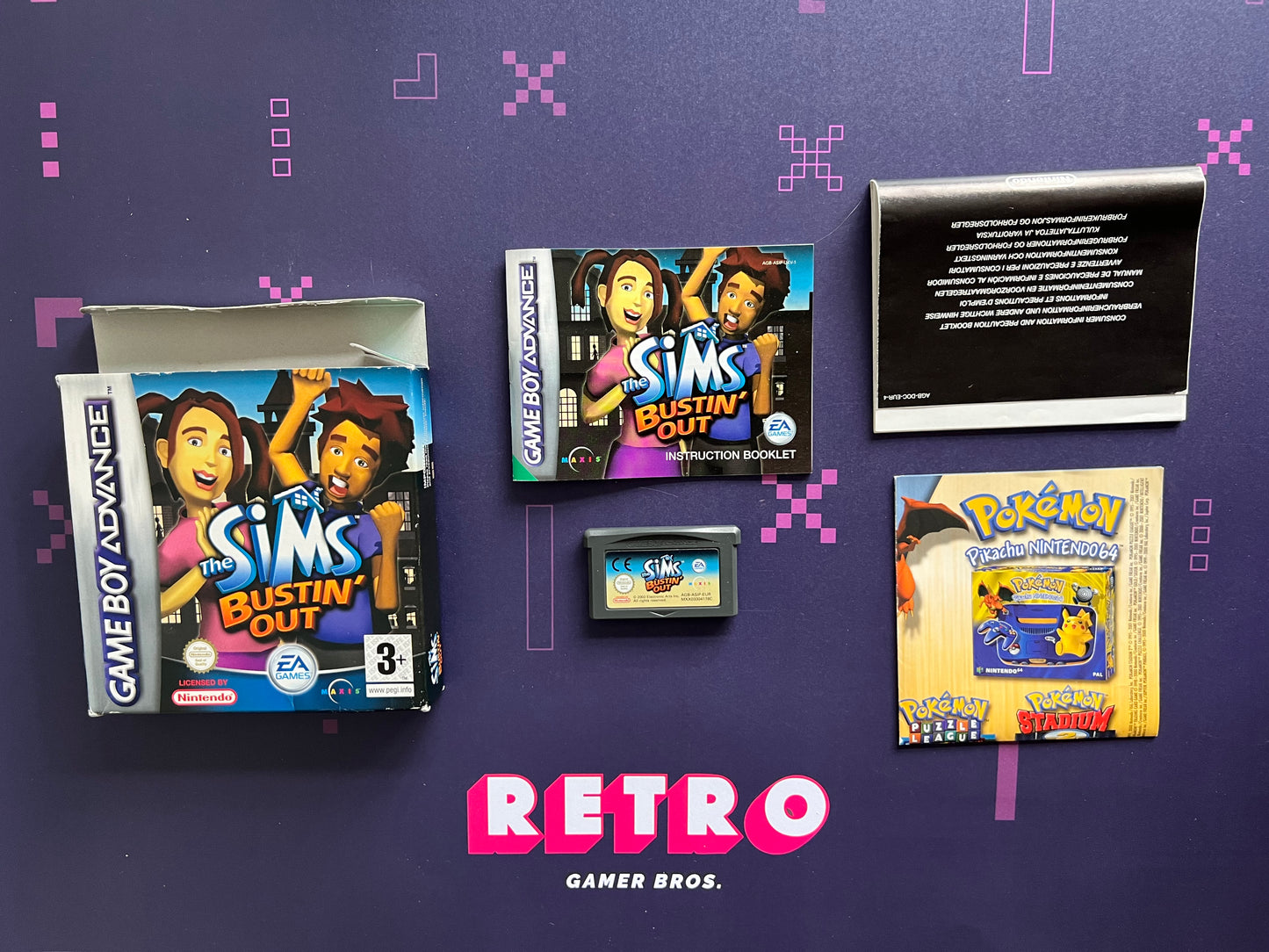 The Sims Bustin' Out - Game Boy Advance Game