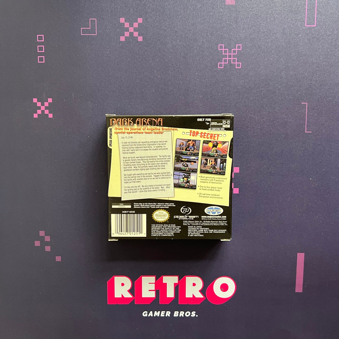 Dark Arena - Game Boy Advance Game