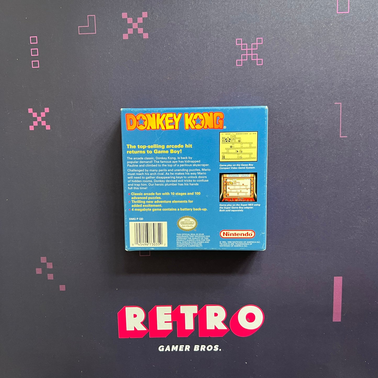 Donkey Kong - Players Choice, Million Seller - Game Boy Game