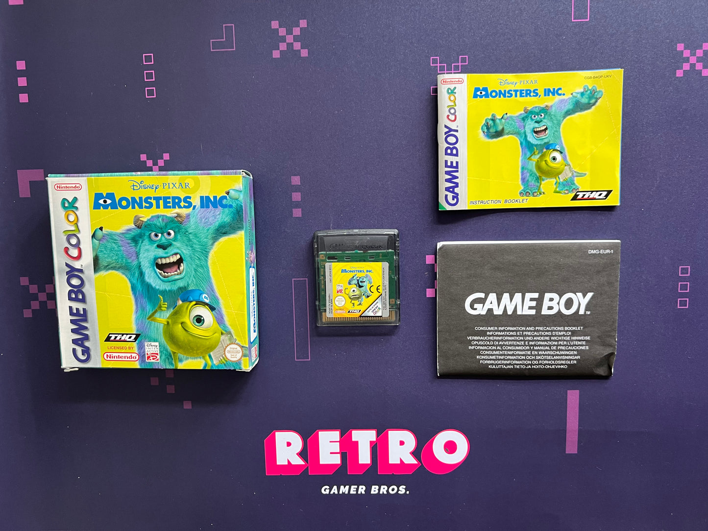 Monsters, Inc. - Game Boy Game