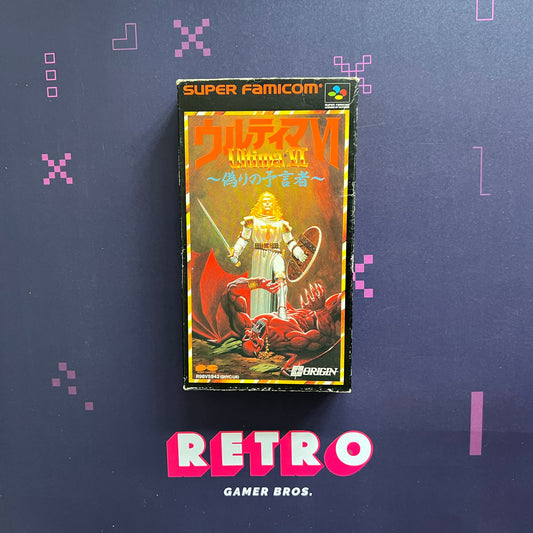 Ultima VI - Itsuwari No Yogensha (NTSC-J) - Nintendo Super Famicom Game