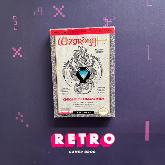 Wizardry II: Knight of Diamonds: The Second Scenario - NES Game