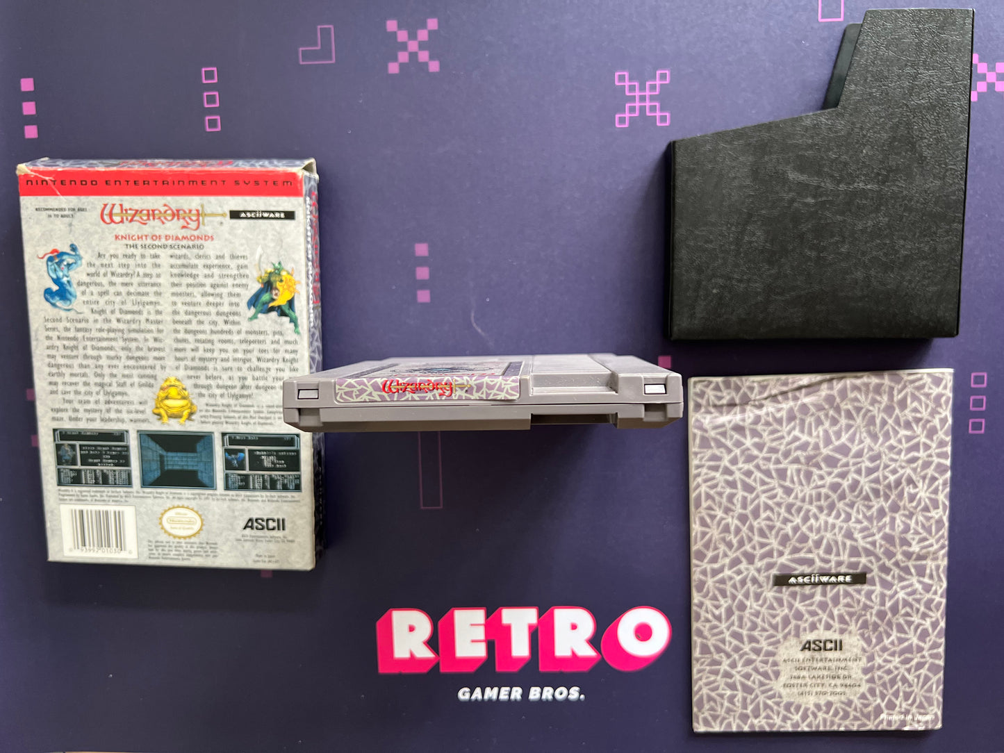 Wizardry II: Knight of Diamonds: The Second Scenario - NES Game