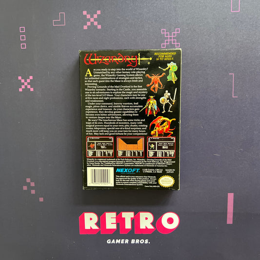 Wizardry: Proving Grounds of the Mad Overlord - NES Game