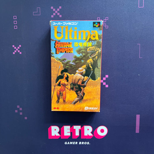 Worlds of Ultima: The Savage Empire (NTSC-J) - Nintendo Super Famicom Game
