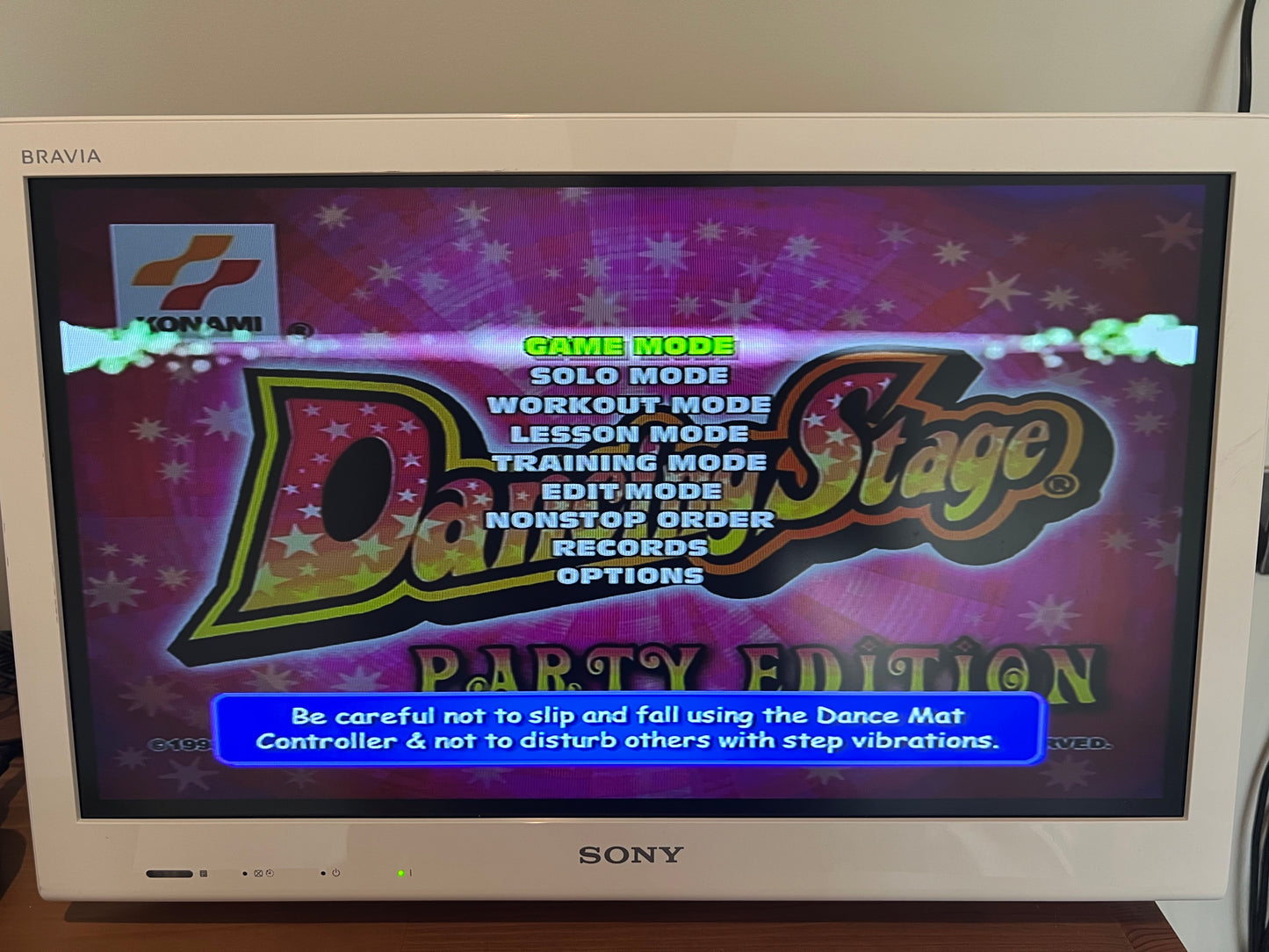 Dancing Stage: Party Edition - PS1 Game