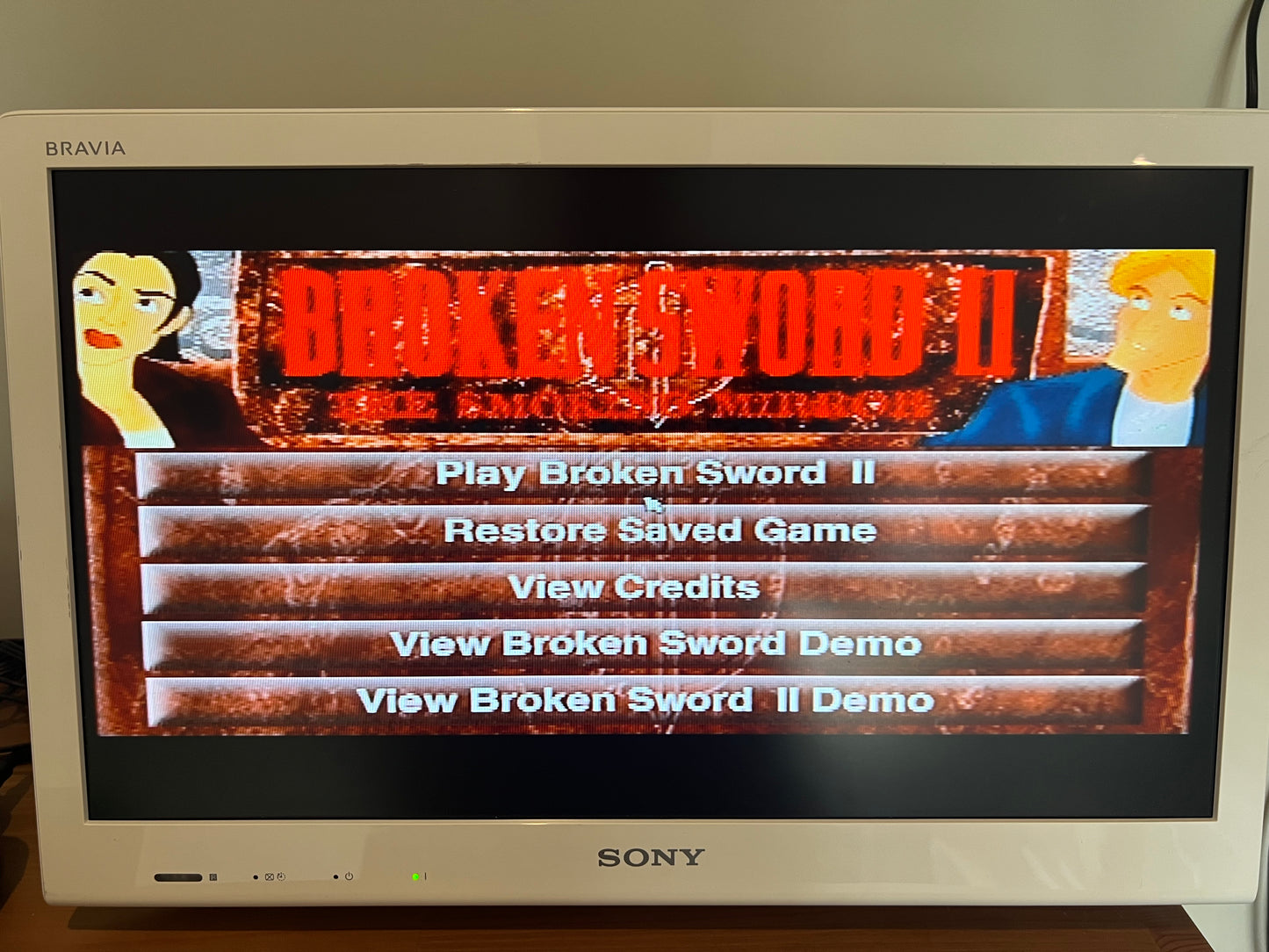 Broken Sword II: The Smoking Mirror - PS1 Game