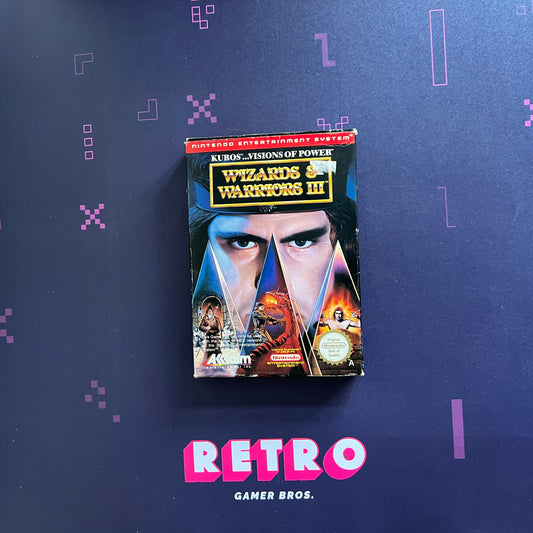 Wizards & Warriors III: Kuros Visions of Power -  NES Game