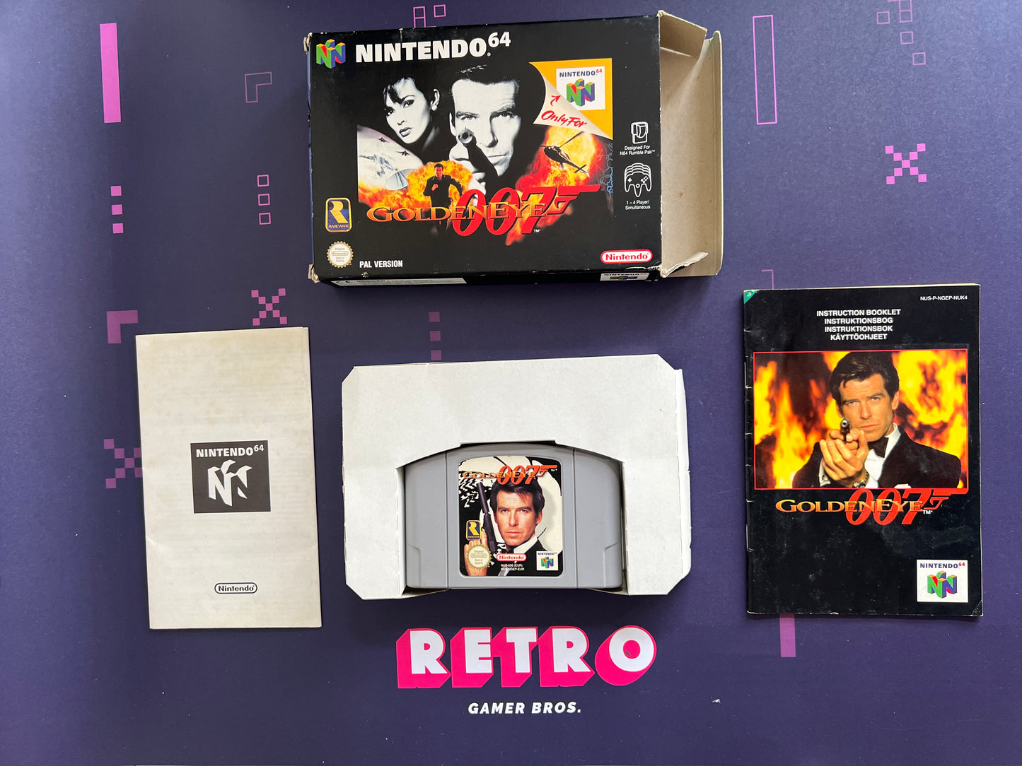 GoldenEye 007 - Nintendo 64 Game