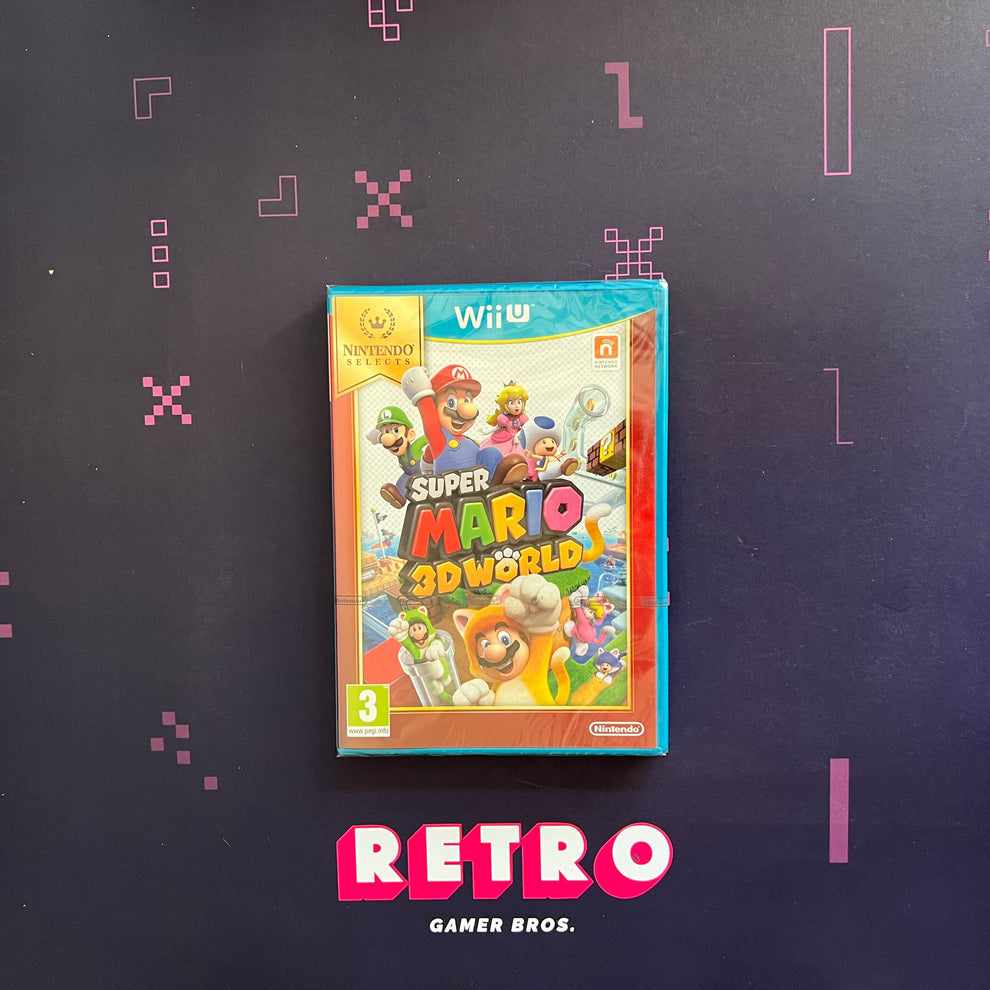 NEW & SEALED - Super Mario 3D World - Wii U Game – Retro Gamer Bros.