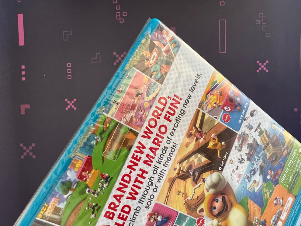 NEW & SEALED - Super Mario 3D World - Wii U Game – Retro Gamer Bros.