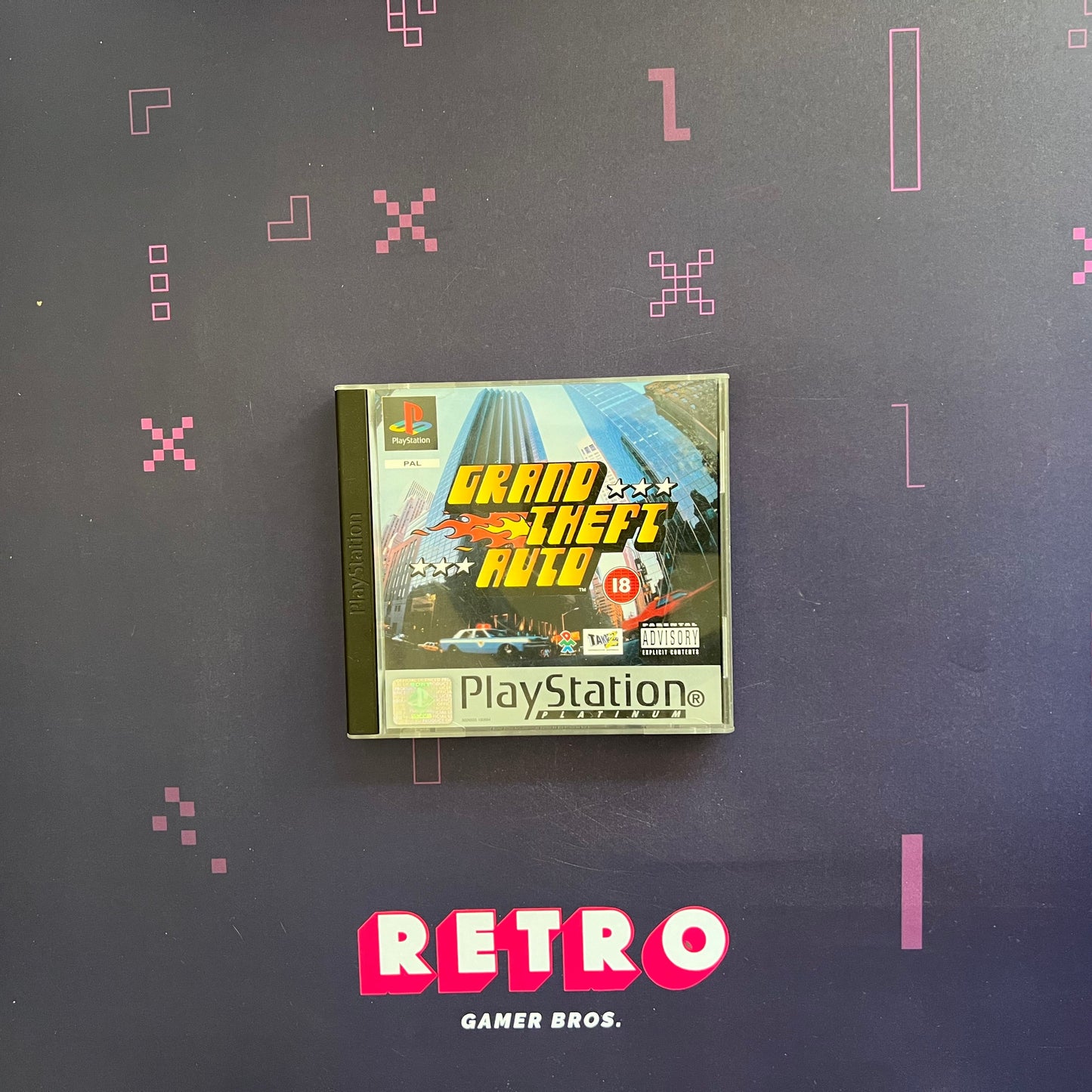 Grand Theft Auto - PS1 Game