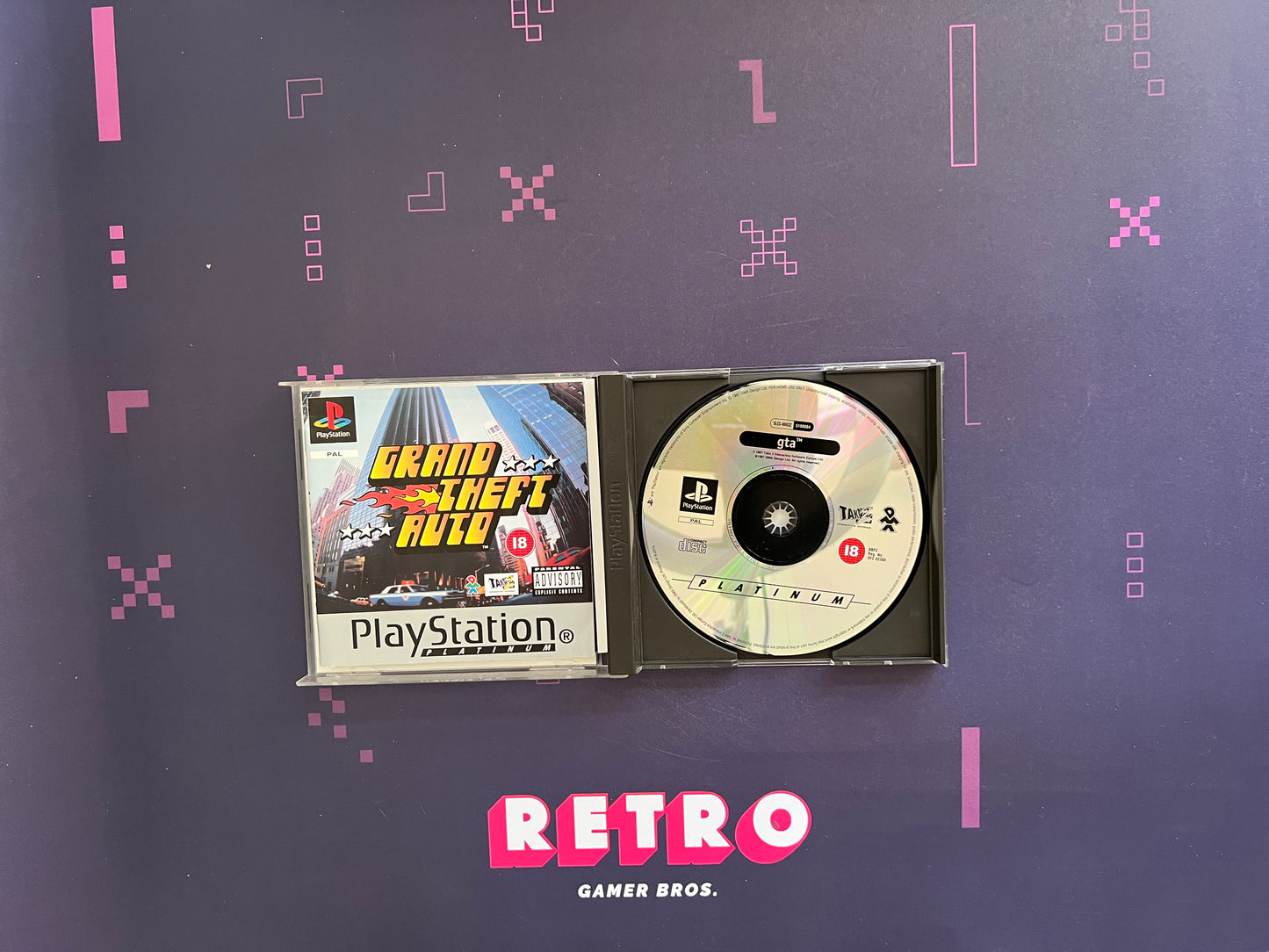 Grand Theft Auto - PS1 Game
