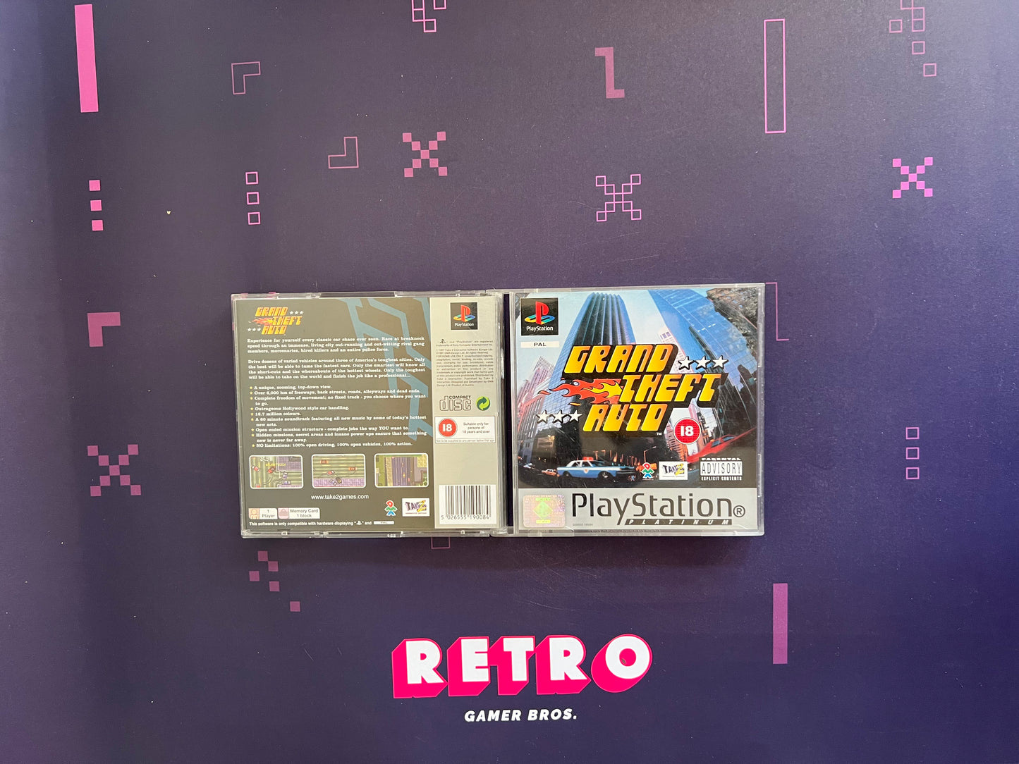 Grand Theft Auto - PS1 Game