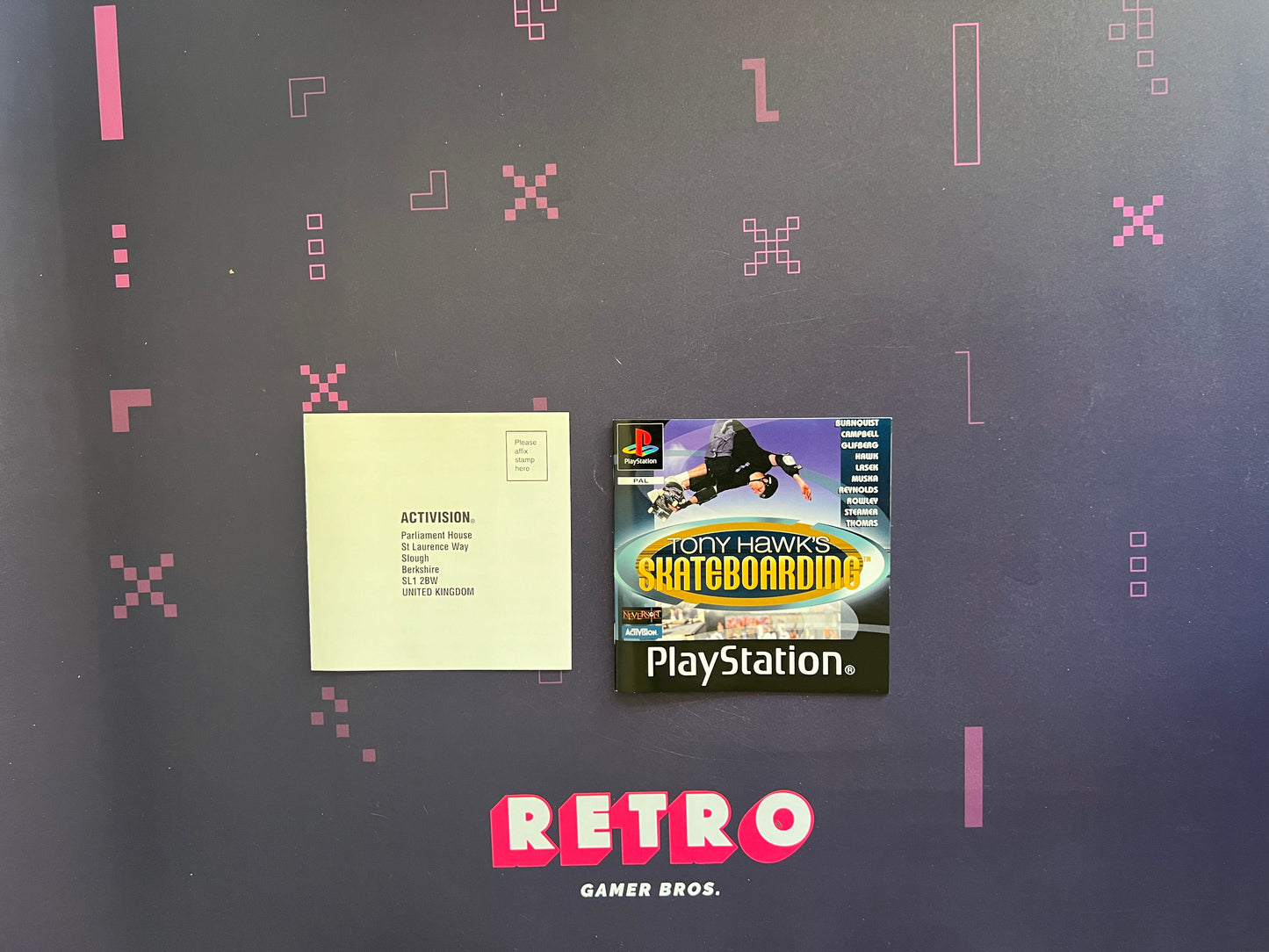 Tony Hawk's Skateboarding - PS1 Game