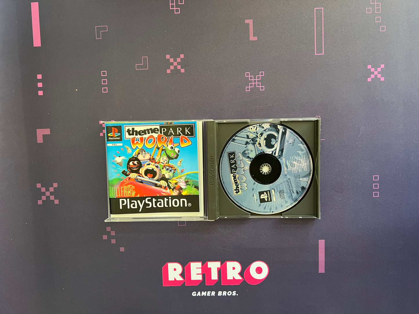 Theme Park World - PS1 Game