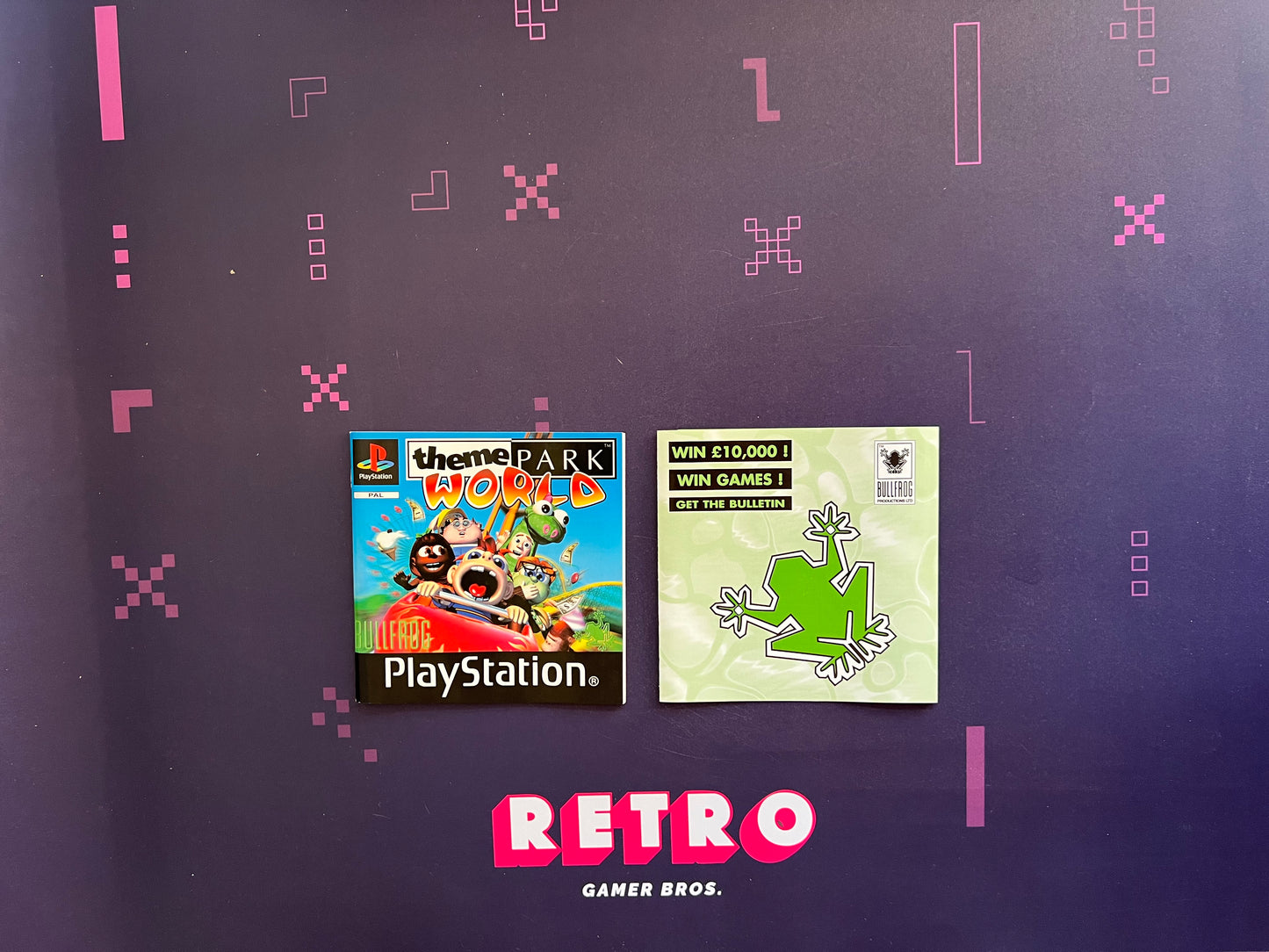 Theme Park World - PS1 Game