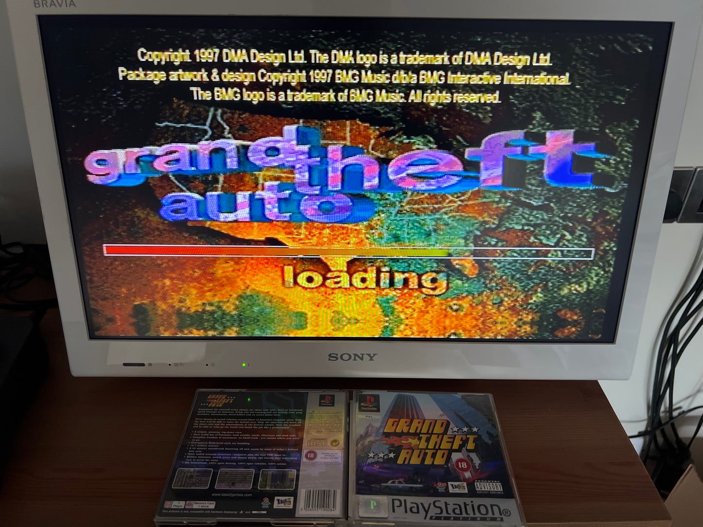Grand Theft Auto - PS1 Game