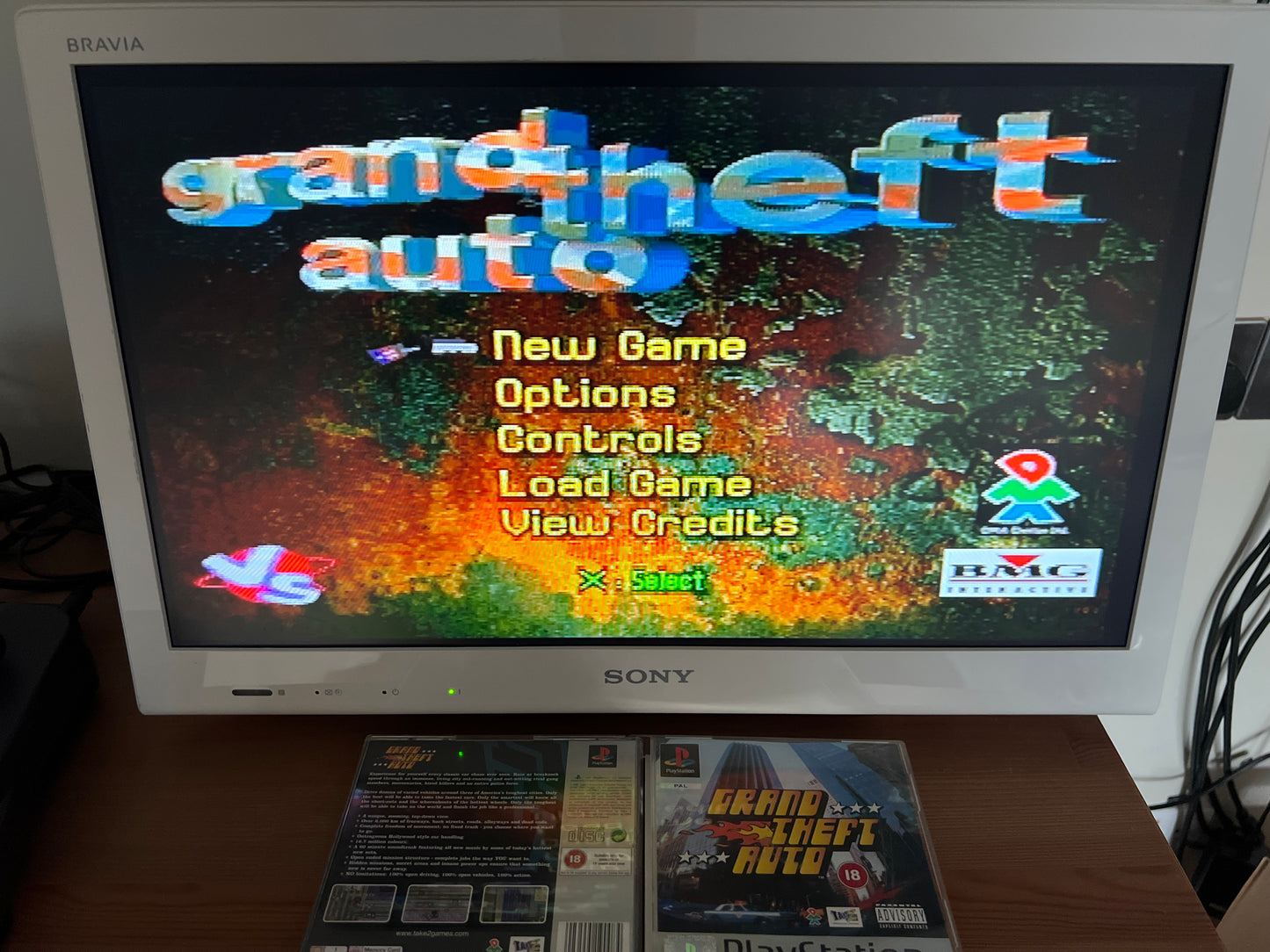 Grand Theft Auto - PS1 Game