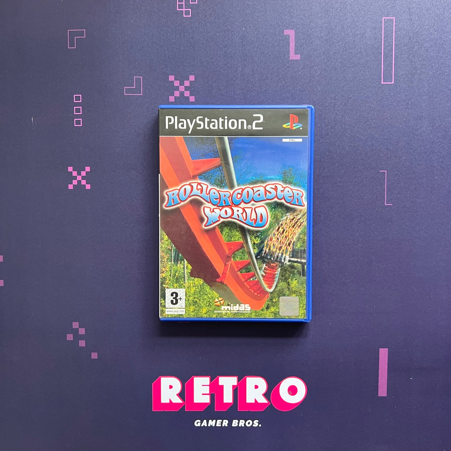Rollercoaster World - PS2 Game