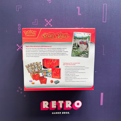 Pokemon - Scarlet & Violet - Elite Trainer Box
