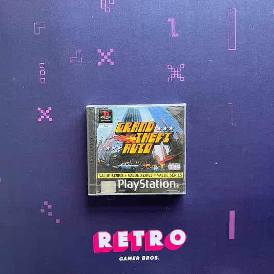 Grand Theft Auto - PS1 Game - Sealed with Rips