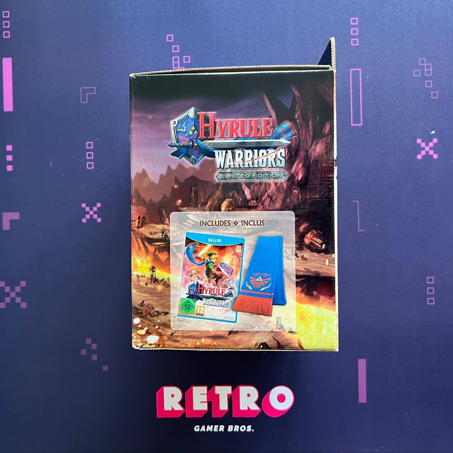 Hyrule Warriors - Opened Box Set with Sealed Game - Wii U