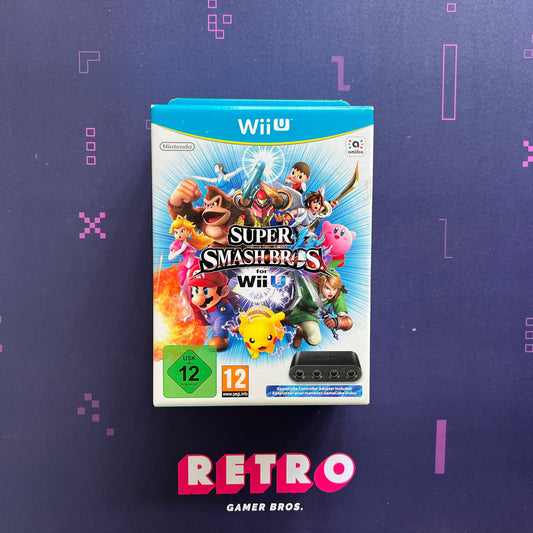 Super Smash Bros. With Gamecube Adaptor - Wii U