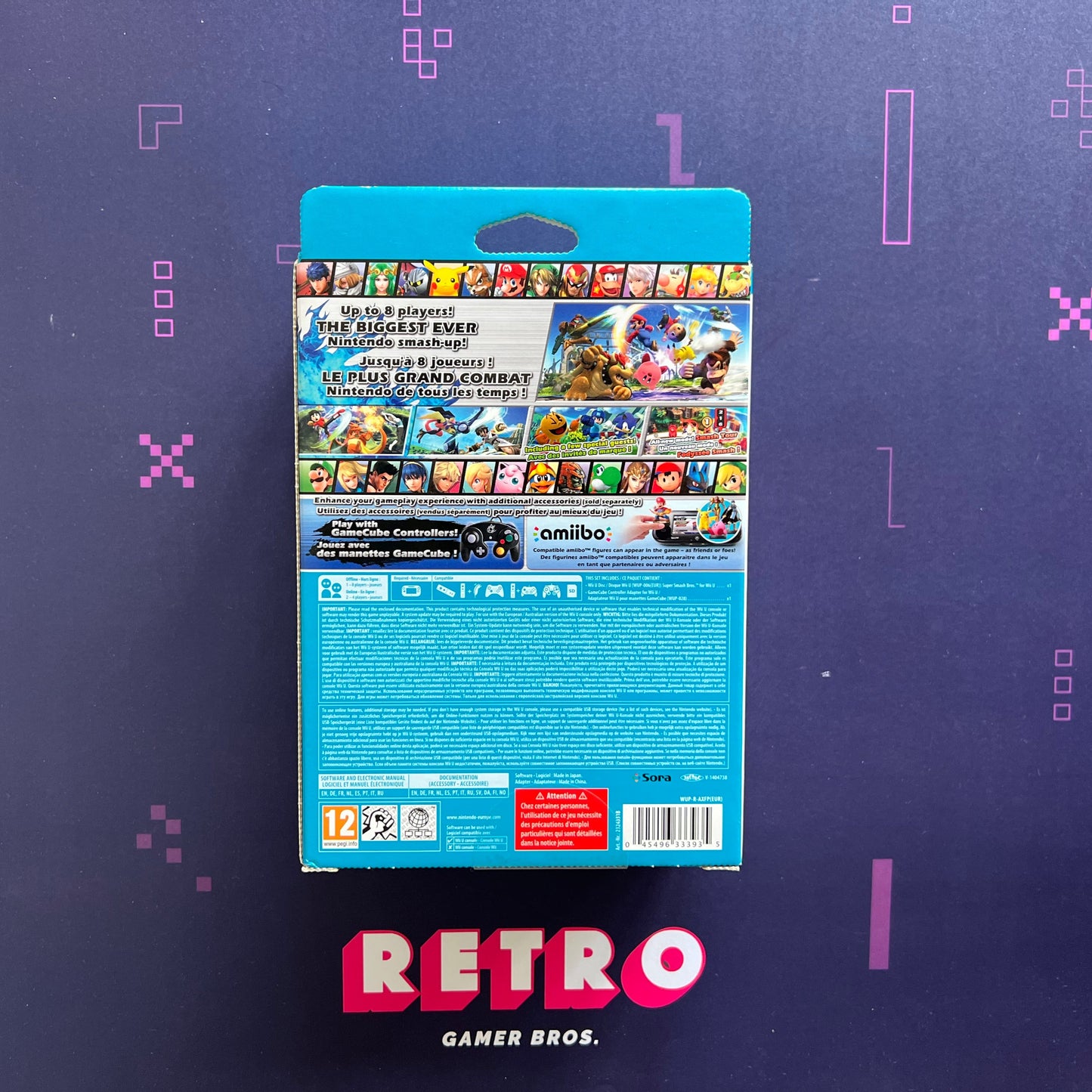 Super Smash Bros. With Gamecube Adaptor - Wii U