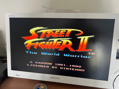 Street Fighter II PAL - SNES Game