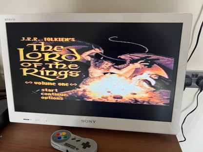 J.R.R. Tolkiens The Lord of the Rings: Volume 1 PAL - SNES Game