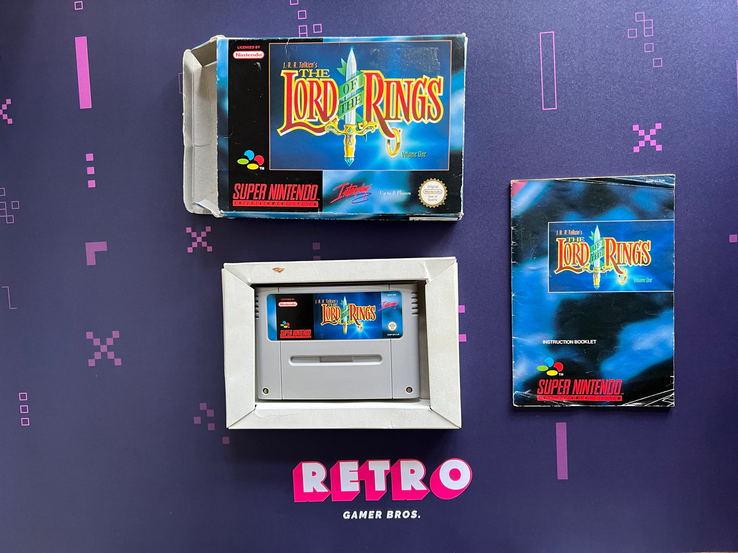 J.R.R. Tolkiens The Lord of the Rings: Volume 1 PAL - SNES Game