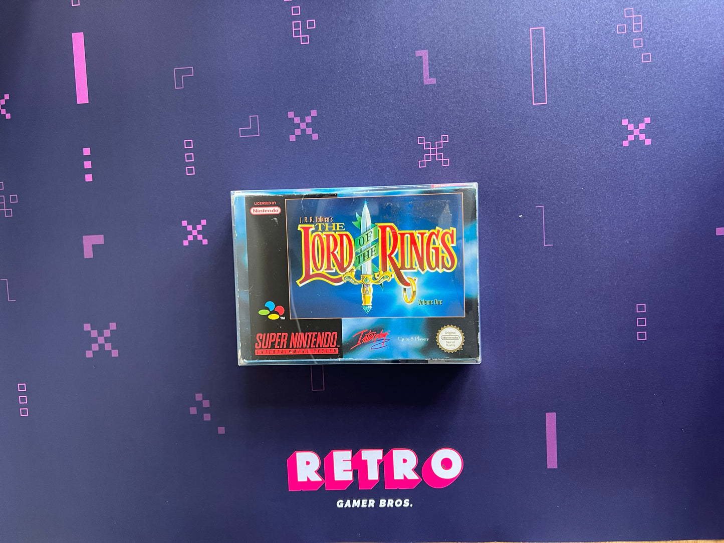J.R.R. Tolkiens The Lord of the Rings: Volume 1 PAL - SNES Game