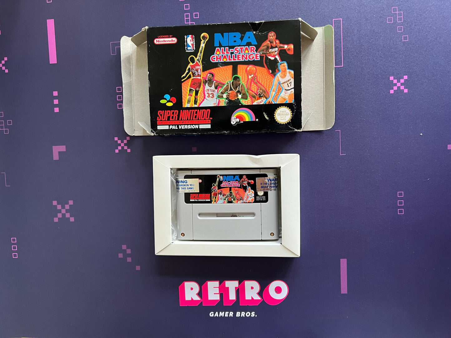 NBA All-Star Challenge PAL - SNES Game