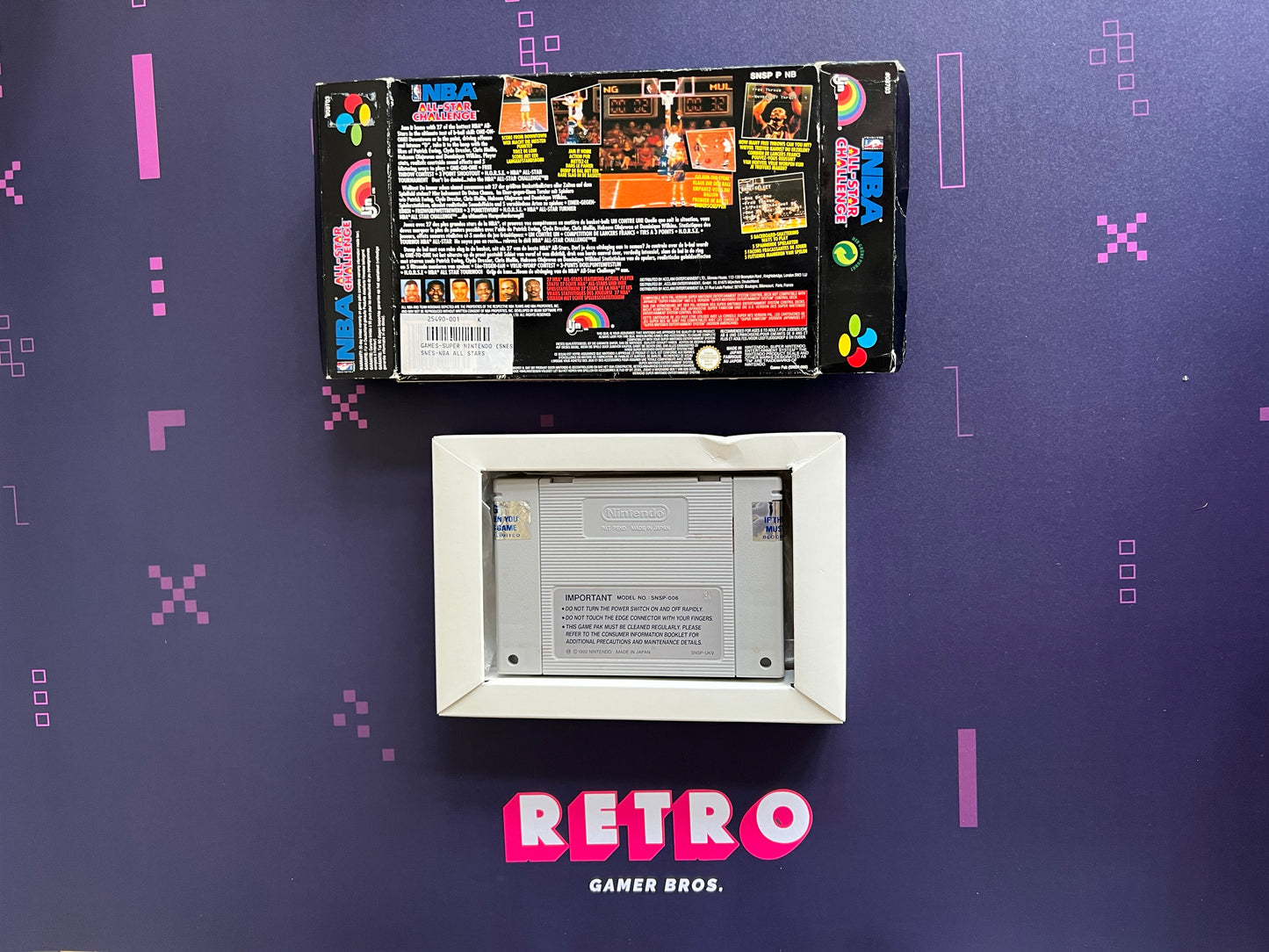 NBA All-Star Challenge PAL - SNES Game