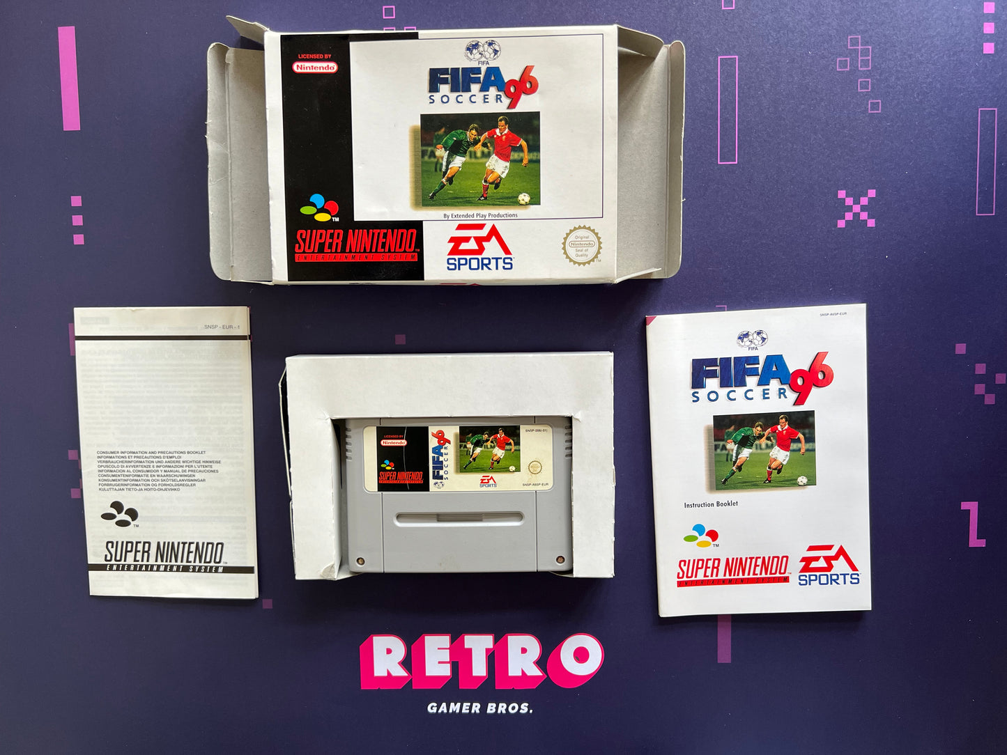 FIFA 96 PAL - SNES Game